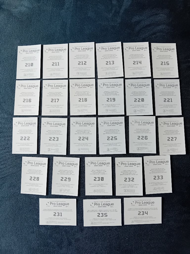 panini stickers Pro League 24/25 Gent, Ophalen of Verzenden, Nieuw, Meerdere stickers