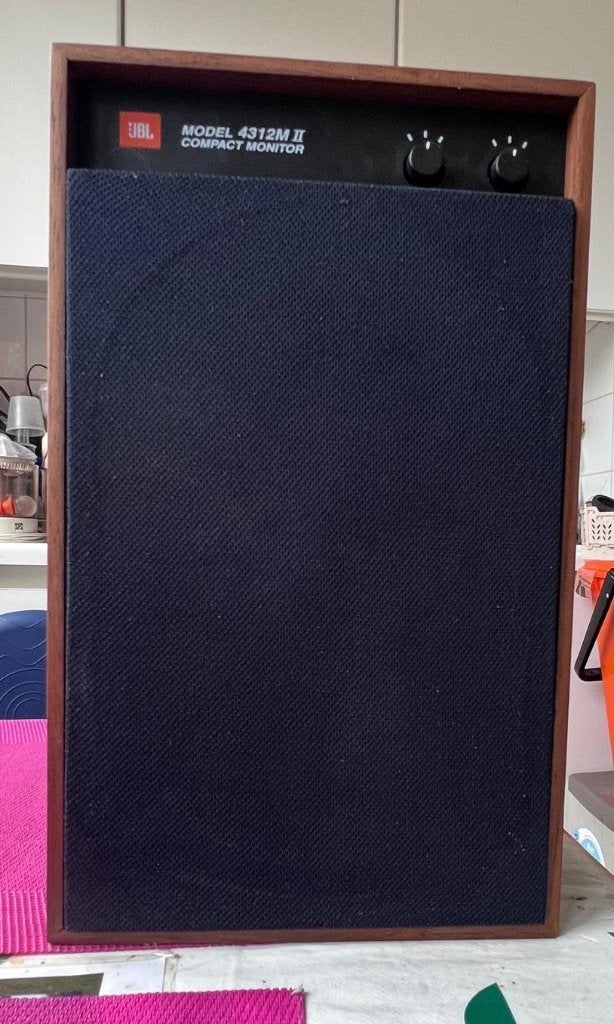 JBL 4312 MK II monitor compact, Enceinte d'étagère, JBL, 60 à 120 watts, Comme neuf