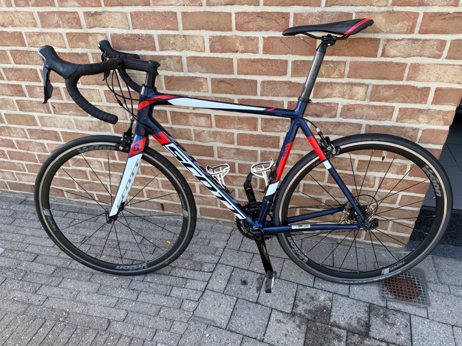 Racefiets, Ophalen, 28 inch, Velgrem, Aluminium