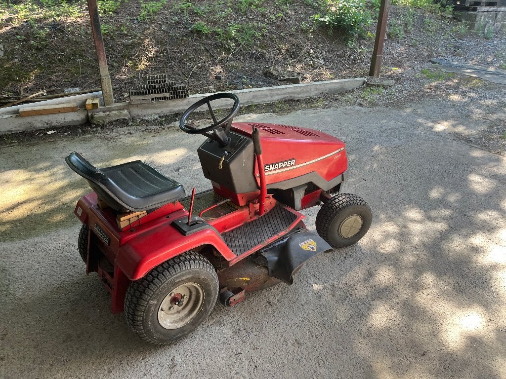 tracteur tondeuse, Démarrage électrique, SNAPPER, Enlèvement, Utilisé