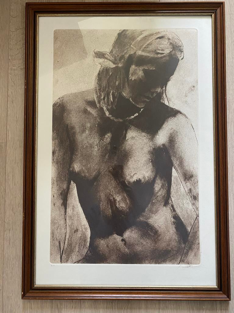 Martin Wallaert litho, Antiek en Kunst, Ophalen