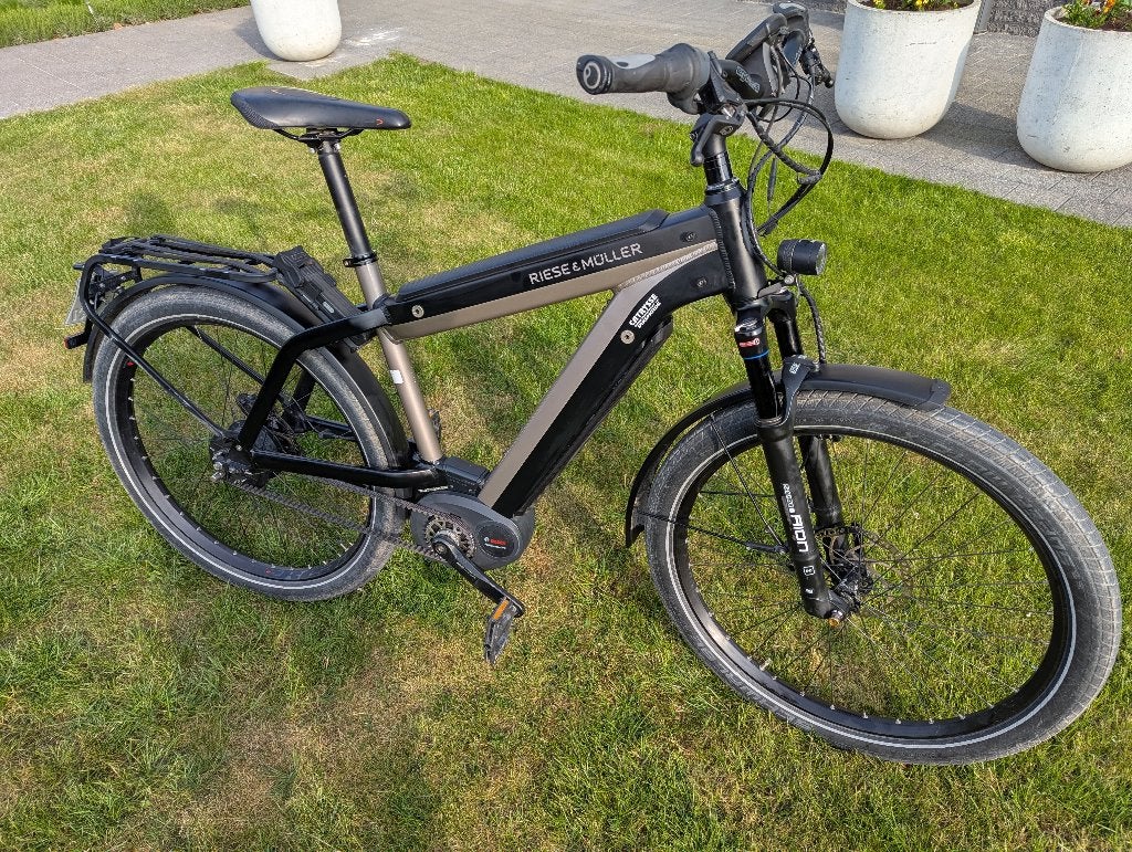 Riese & Müller Speed Pedelec (Vario HS) – 1000Wh DualBattery, Vélos & Vélomoteurs, Vélos électriques, 51 à 55 cm, Enlèvement, Utilisé