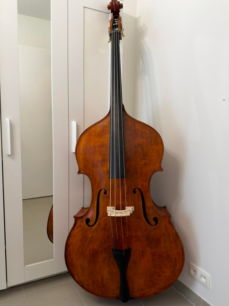 Contrabas 3/4, Musique & Instruments, Instruments à cordes frottées | Contrebasses, Enlèvement, Utilisé, Contrebasse 3/4