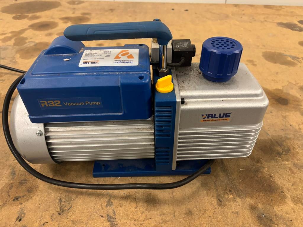 Vacumpomp, Ophalen, Zo goed als nieuw