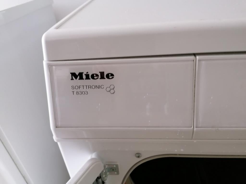 Droogkast Miele, Electroménager, Sèche-linge, Chargeur frontal, Enlèvement, Utilisé, Évacuation d'air