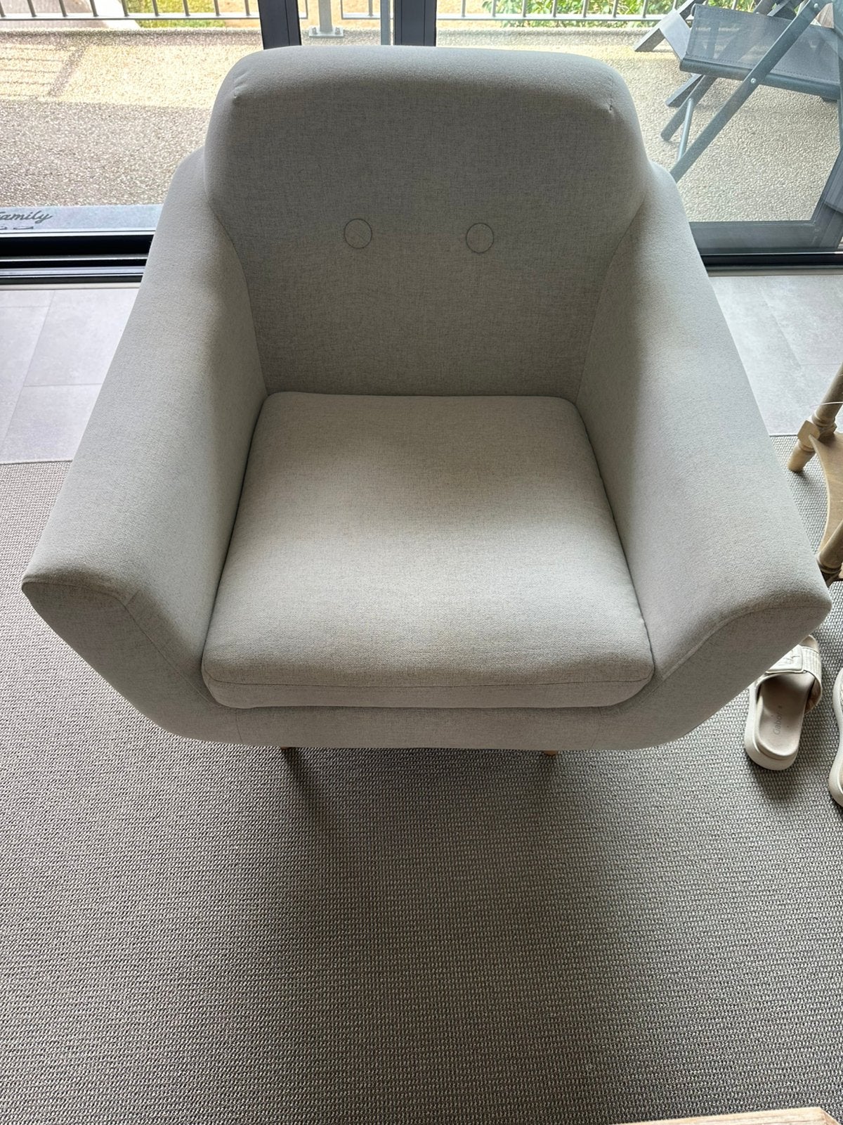 Fauteuil IKEA, Huis en Inrichting, Fauteuils, Ophalen, Zo goed als nieuw