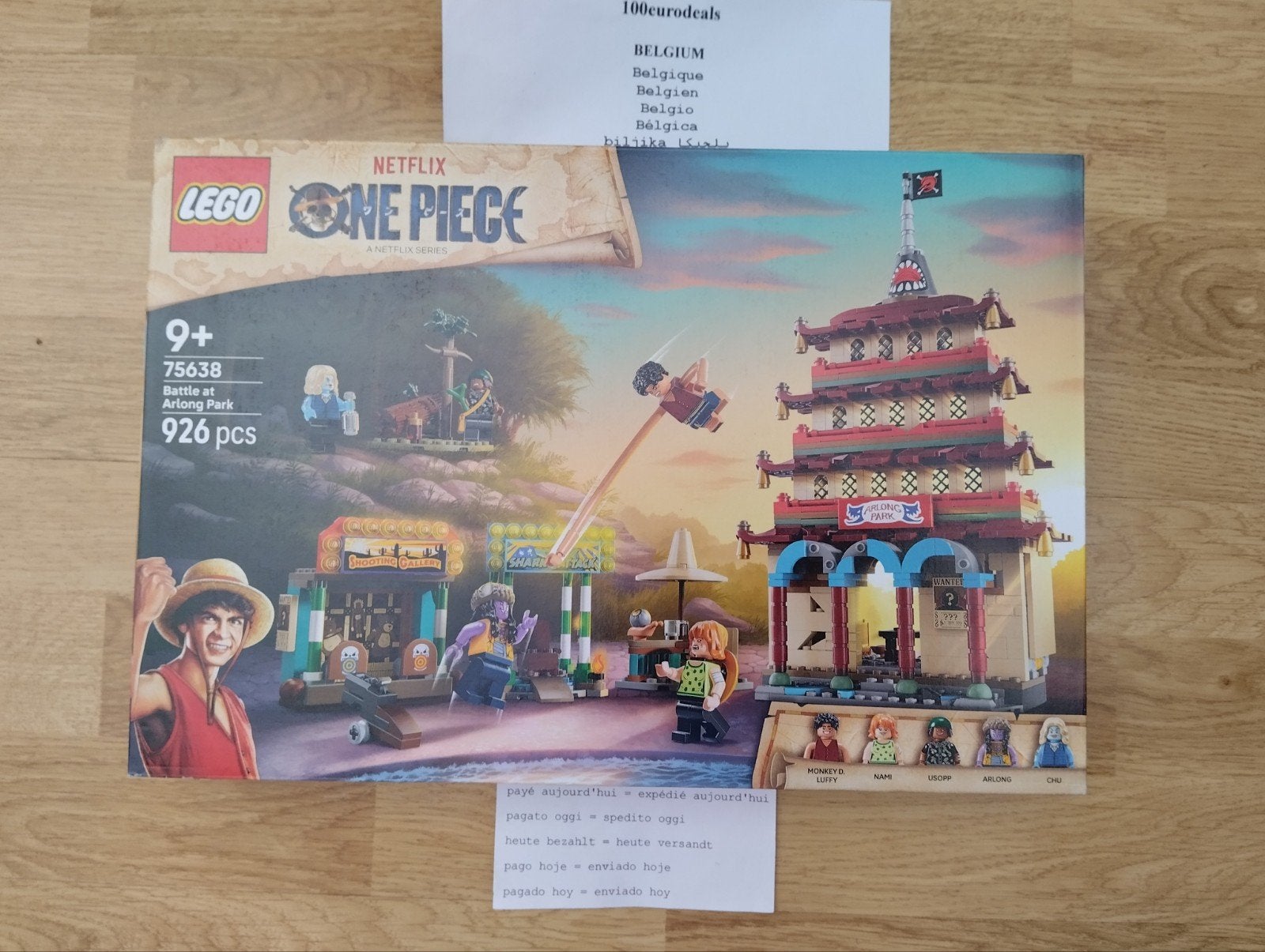 lego 75638 La bataille d'Arlong Park, Envoi, Lego