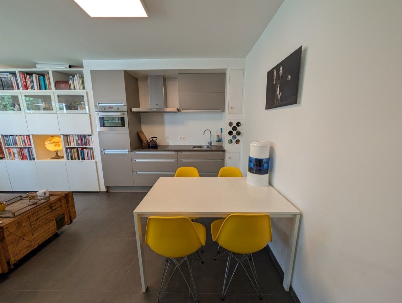 Witte tafel 75x125cm, Enlèvement, Synthétique