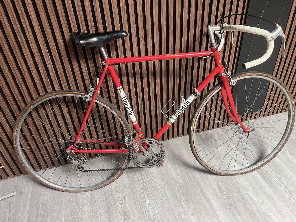 retro racefiets, Fietsen en Brommers, Gebruikt, Heren, 53 tot 57 cm, Ophalen