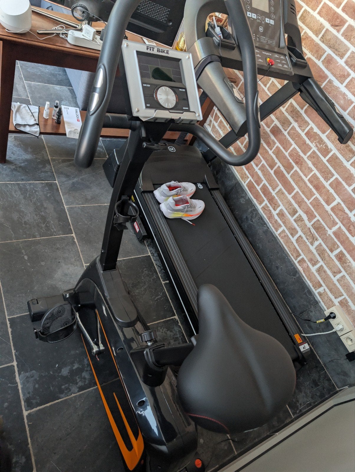 Hometrainer Fitbike I-plus, Ophalen, Gebruikt, Metaal, Hometrainer