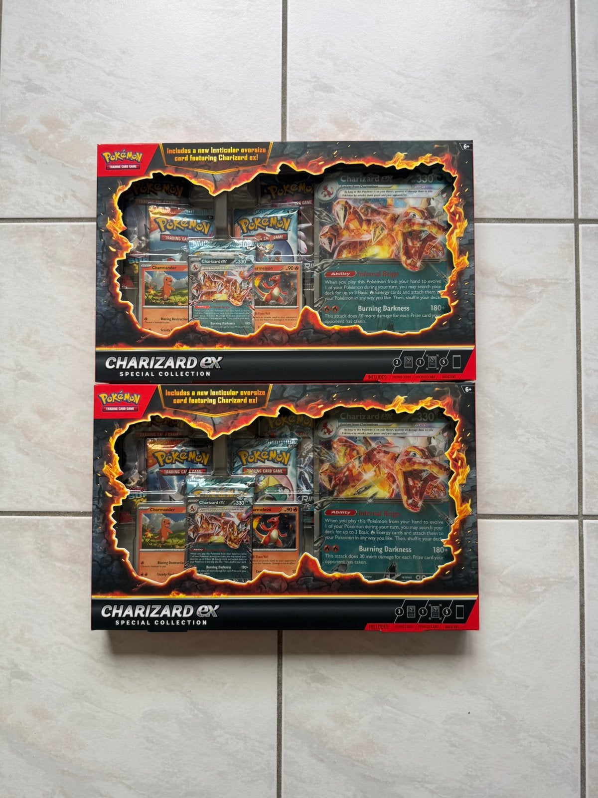 Pokémon Charizard ex special collection, Hobby en Vrije tijd, Verzamelkaartspellen | Pokémon, Ophalen, Zo goed als nieuw