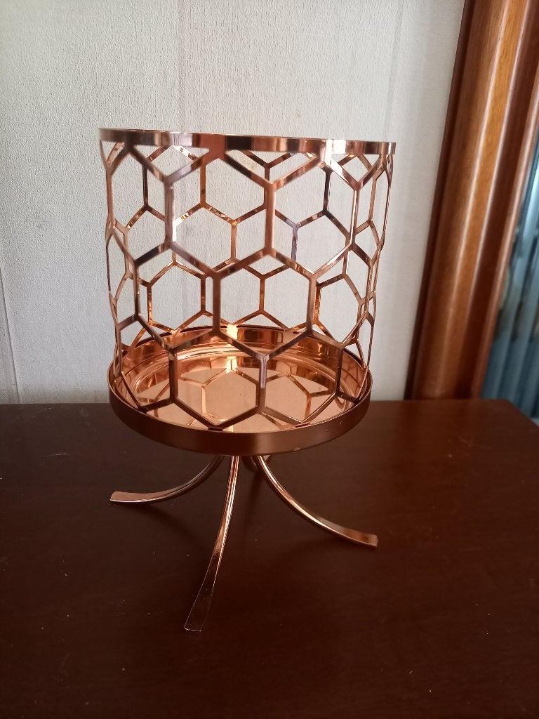 PARTYLITE porte*pot à bougies doré, Enlèvement, Neuf, Doré, Bougie