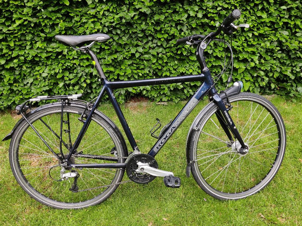 Herenfiets Koga maat 57, Fietsen en Brommers, Gebruikt, Velgrem, Versnellingen, 57 tot 61 cm