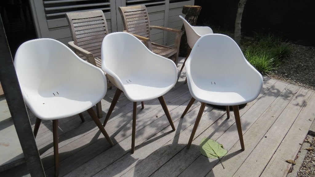 4 kuipstoelen, Maison & Meubles, Accessoires pour la Maison | Autre, Enlèvement