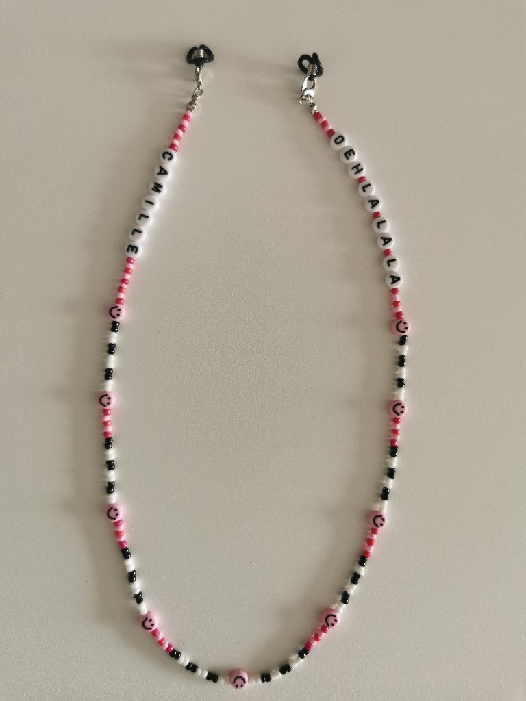 Superleuk brillenkoord van Camille, Bijoux, Rose, JBC, Comme neuf