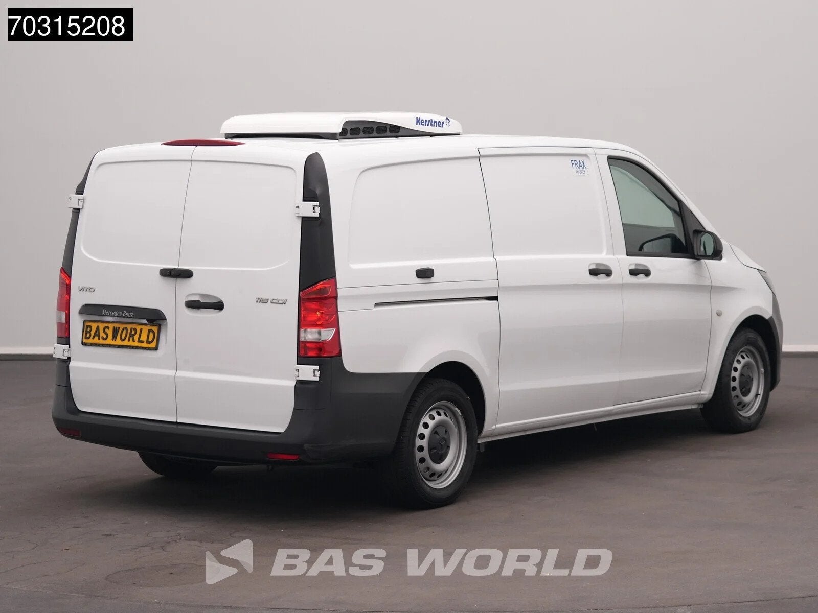 Mercedes Vito 116 Automaat Kerstner Koelwagen L2H1 Airco Cru, Auto's, Automaat, Stof, Gebruikt, Euro 6