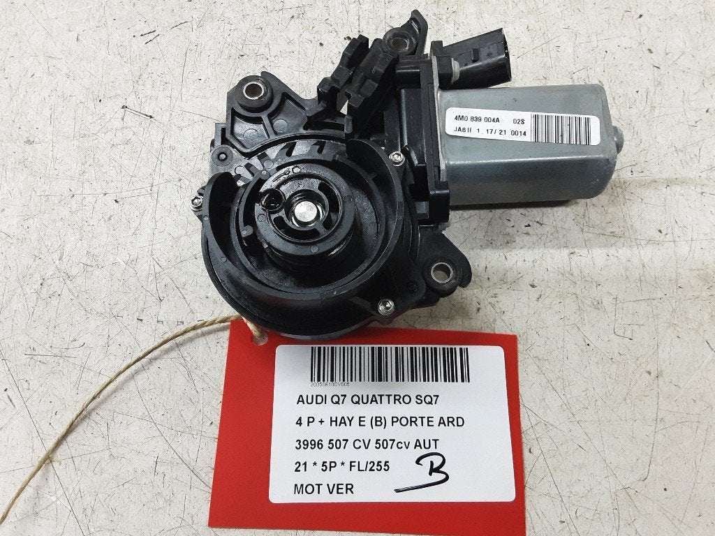 VEROUILLAGE CENTRALISEE MOTEUR SQ7 (4MB / 4MG) (4M0839004A), Mevr. I. Hauben, Audi, Utilisé, Rue de l'Espoir 34 34
4030  GRIVEGNÉE, BE