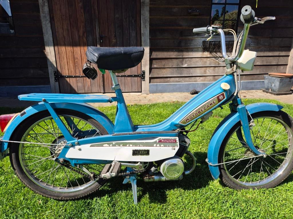 Mobylette motobecane, Enlèvement