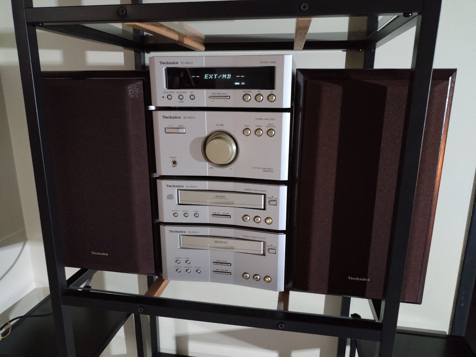 Technics mini audio systeem, Enlèvement