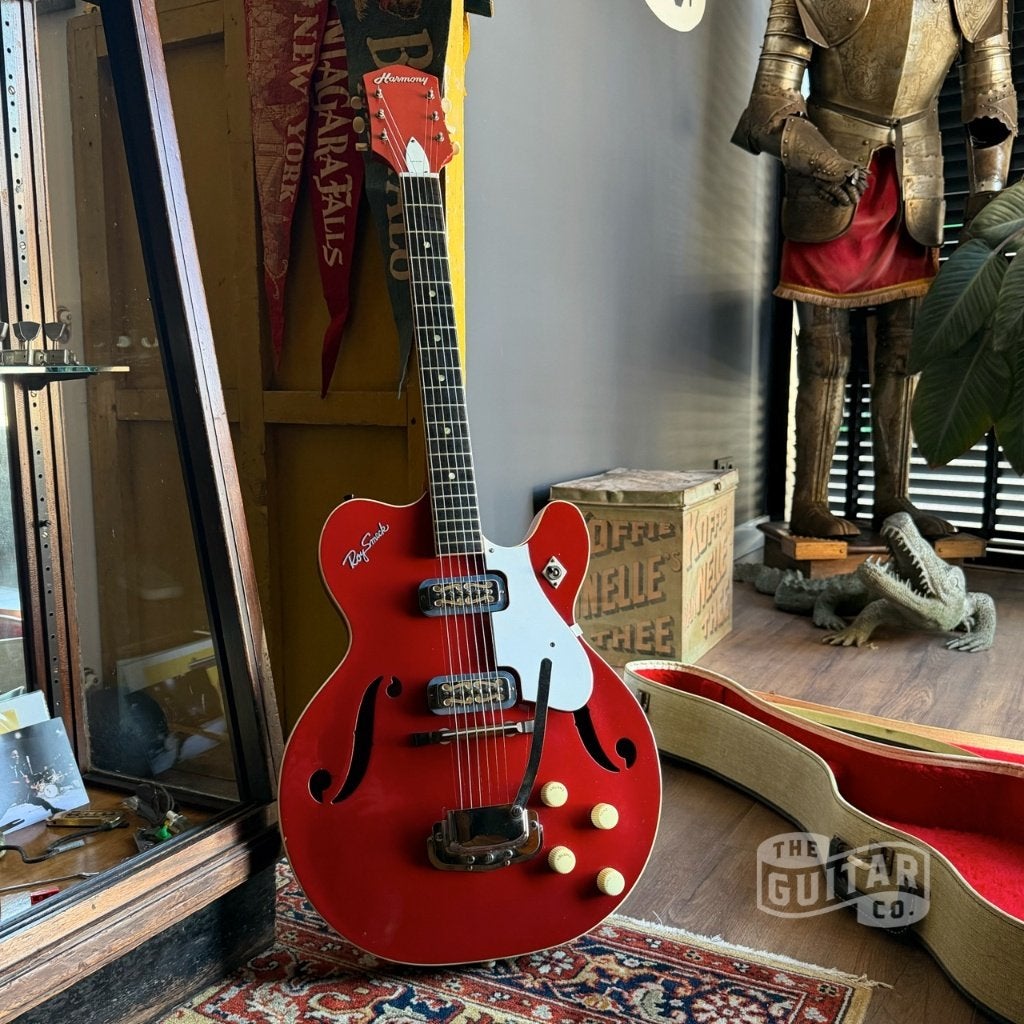 Harmony H-73 Roy Smeck 1966, Muziek en Instrumenten, Snaarinstrumenten | Gitaren | Elektrisch, Ophalen of Verzenden, Gebruikt