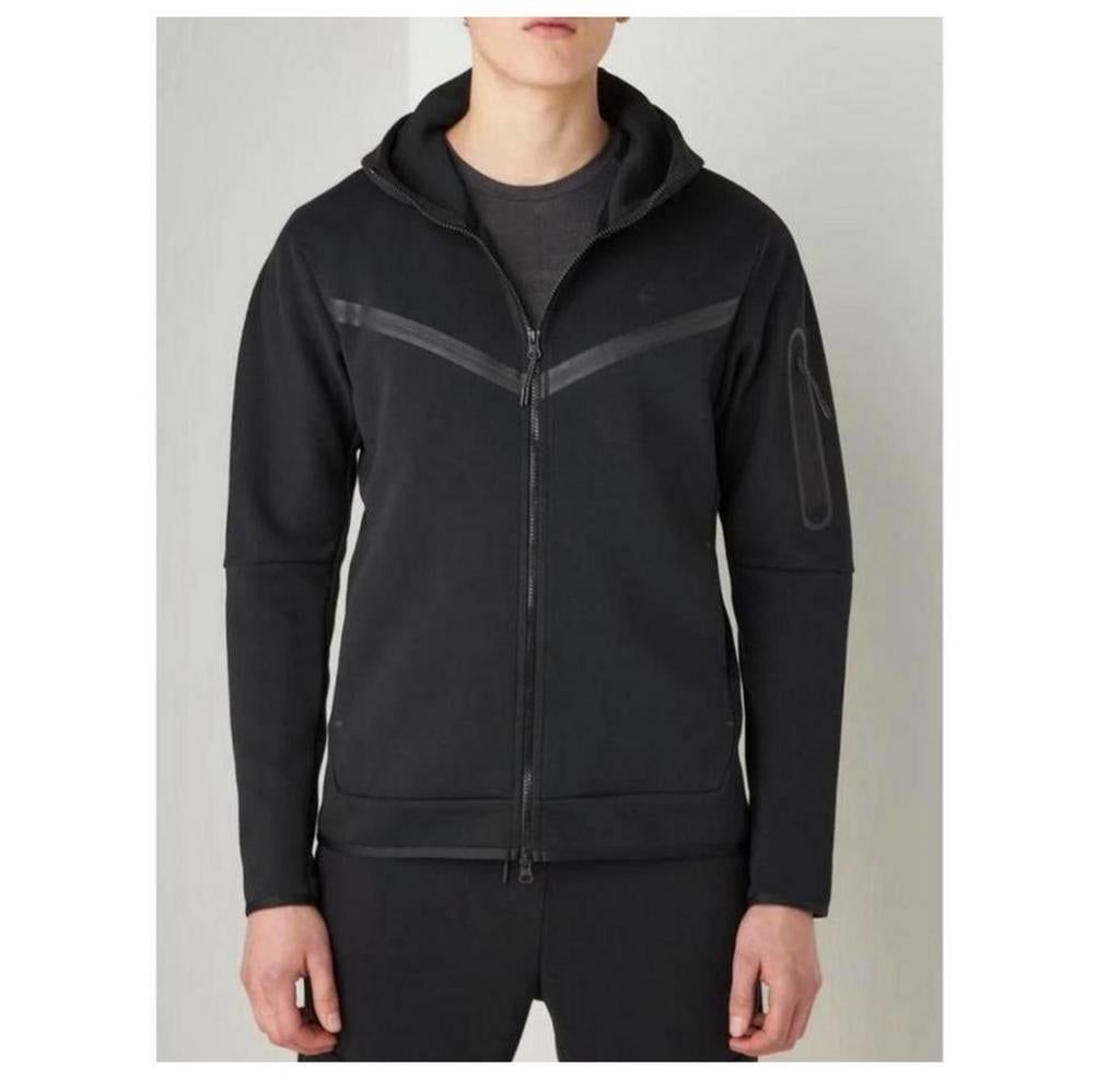 Nike Tech Fleece sweatvest XS S zwart heren mannen vest jack, Ophalen of Verzenden, Zo goed als nieuw, Maat 46 (S) of kleiner