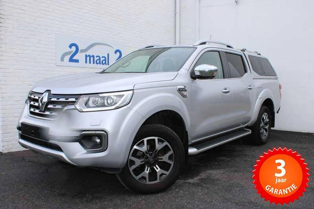 Renault Alaskan 2.3 dCi 4x4 Airco/Cruise Inclusief 3 JAAR ga, Autos, Renault, Cuir, Achat, Noir, Automatique