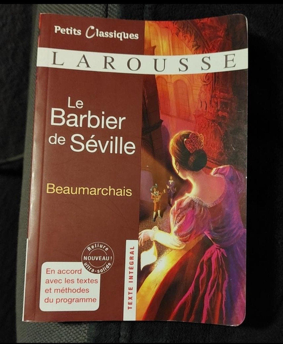 Le Barbier de Séville de Beaumarchais, Enlèvement, Utilisé, Français