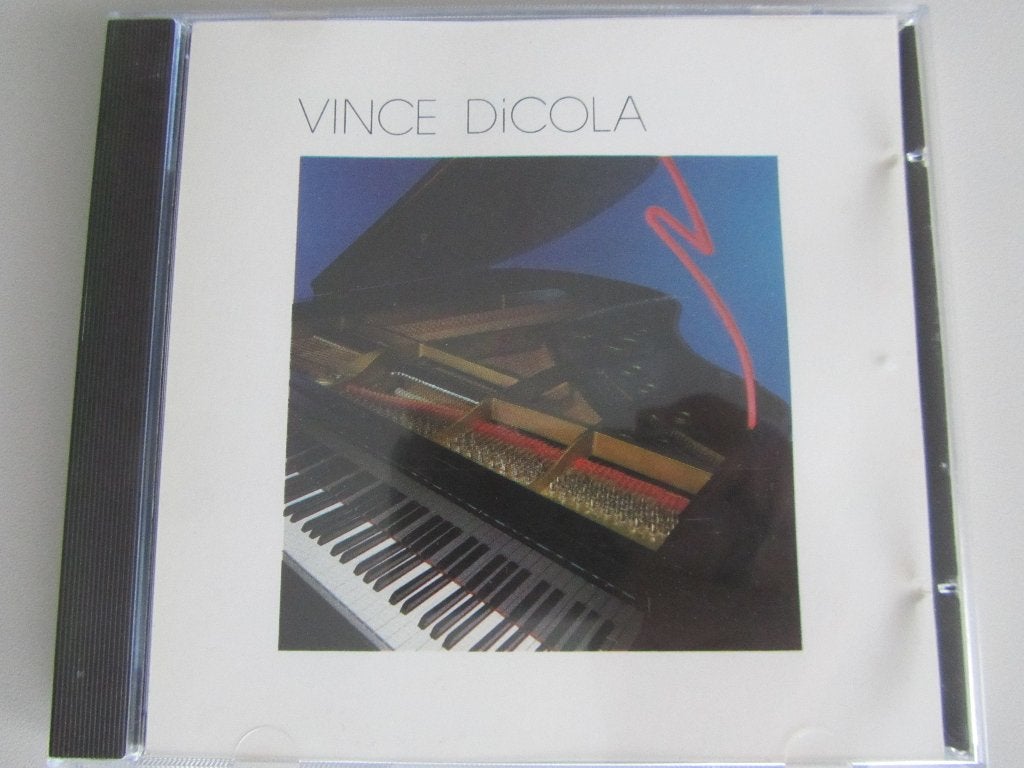 CD VINCE DICOLA "PIANO SOLOS" (8 tracks), Cd's en Dvd's, Easy listening, Ophalen of Verzenden, Gebruikt, Album