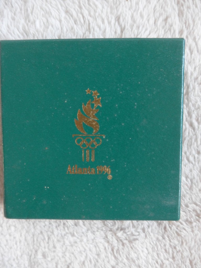 Olympische Spelen Atlanta 1996 -herinneringsmedaille, Verzamelen, Ophalen of Verzenden, Nieuw, Overige typen