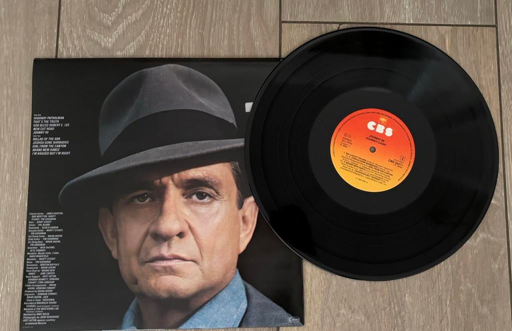 Johnny Cash vinyl plaat (LP) original, Ophalen