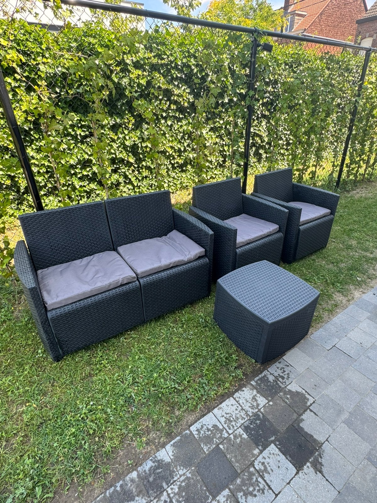Salon de jardin, Salons de jardin, Comme neuf, Chaise, Enlèvement