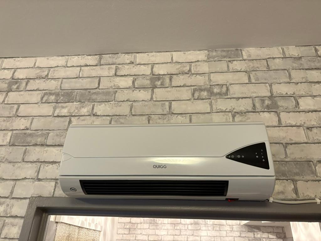Wandverwarming, Ophalen, Zo goed als nieuw