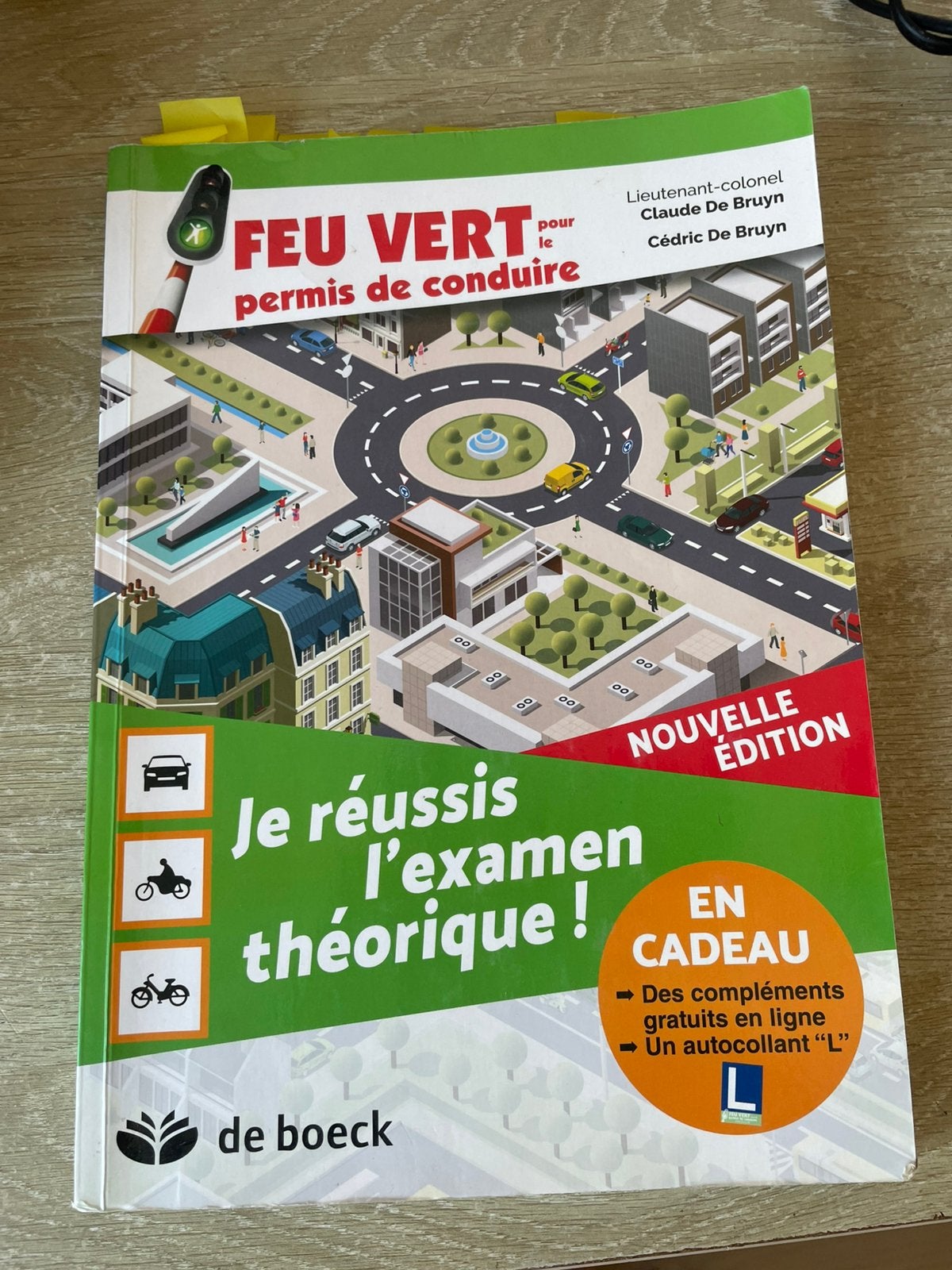 Livre permis théorique B voiture Feu Vert, Enlèvement ou Envoi, Comme neuf