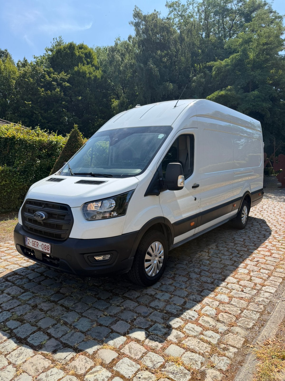 Ford Transit 2.0 tdci L4H3 75000km TVA Recuperable, Autos, Achat, Entreprise, Noir, 96 kW
