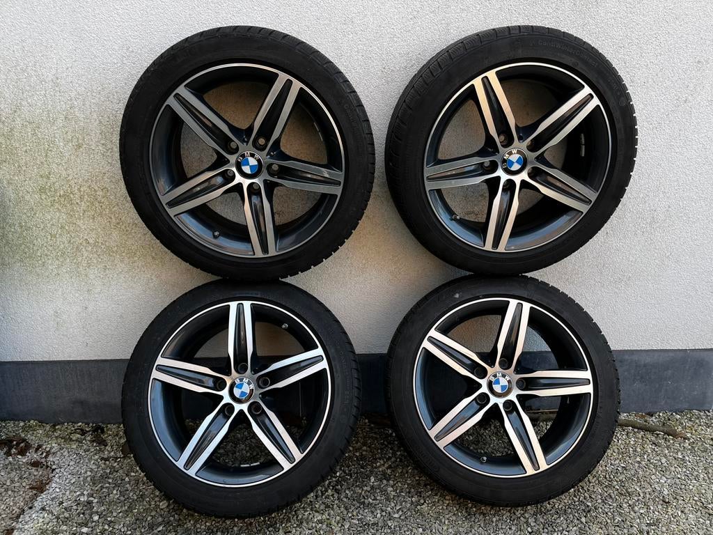 Prachtige BMW 1 velgen 17 inch, in nieuwe staat, Ophalen, 17 inch, Winterbanden, Velg(en)