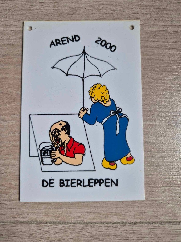 Carnaval Aalst medaille De Bierleppen 2000, Ophalen of Verzenden