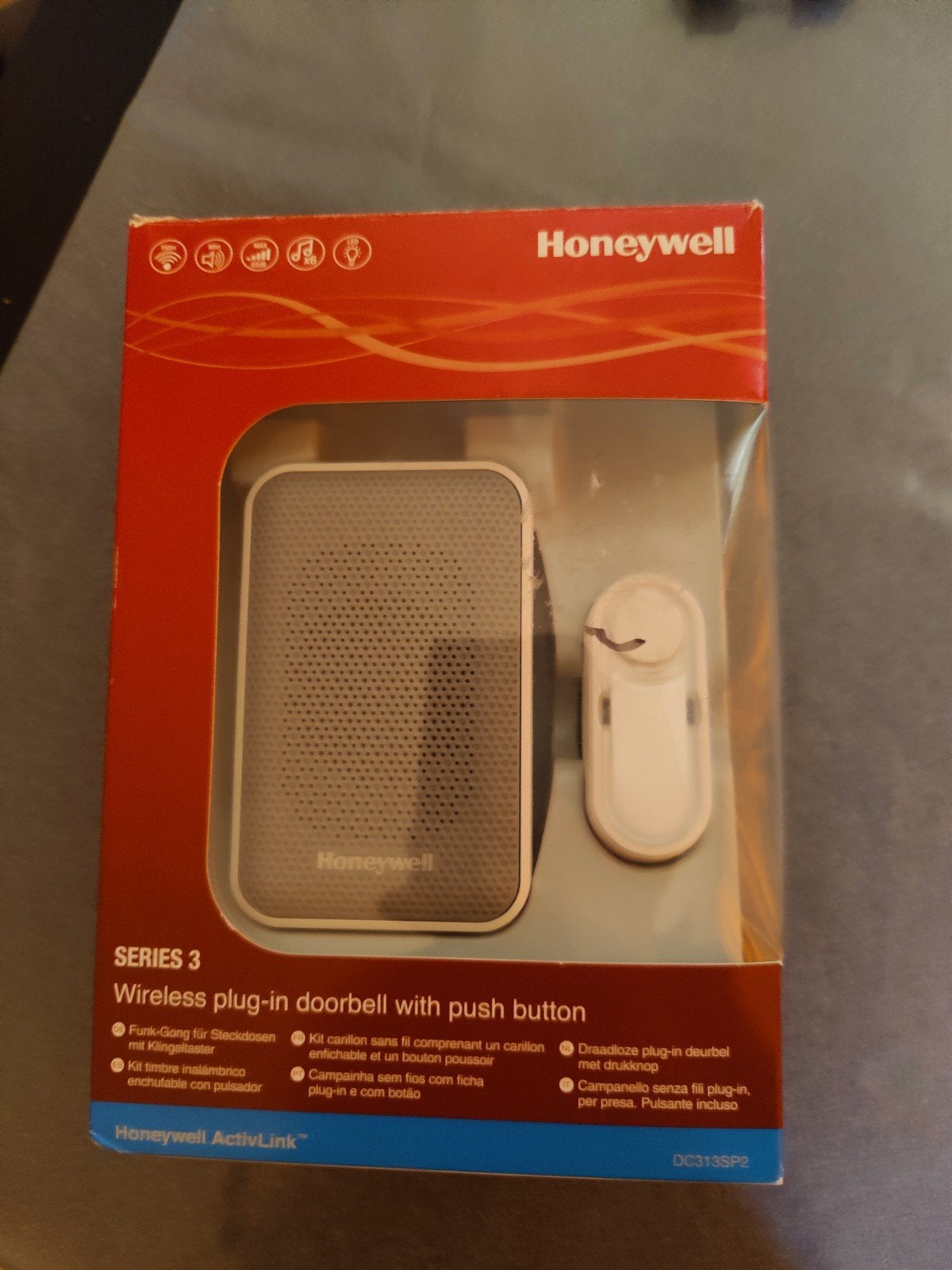 Honeywell draadloze deurbel, Ophalen