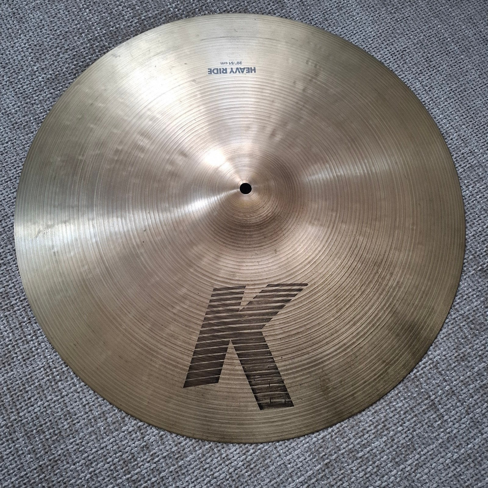 Zildjian k 20 inch heavy vintage ride voor uw drumstel zgst, Ophalen of Verzenden, Zo goed als nieuw