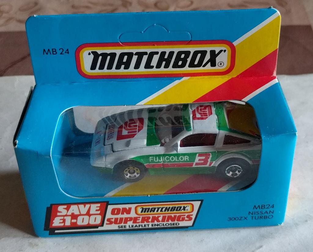 Matchbox Nissan 300ZX Turbo, Ophalen of Verzenden, Zo goed als nieuw, Auto