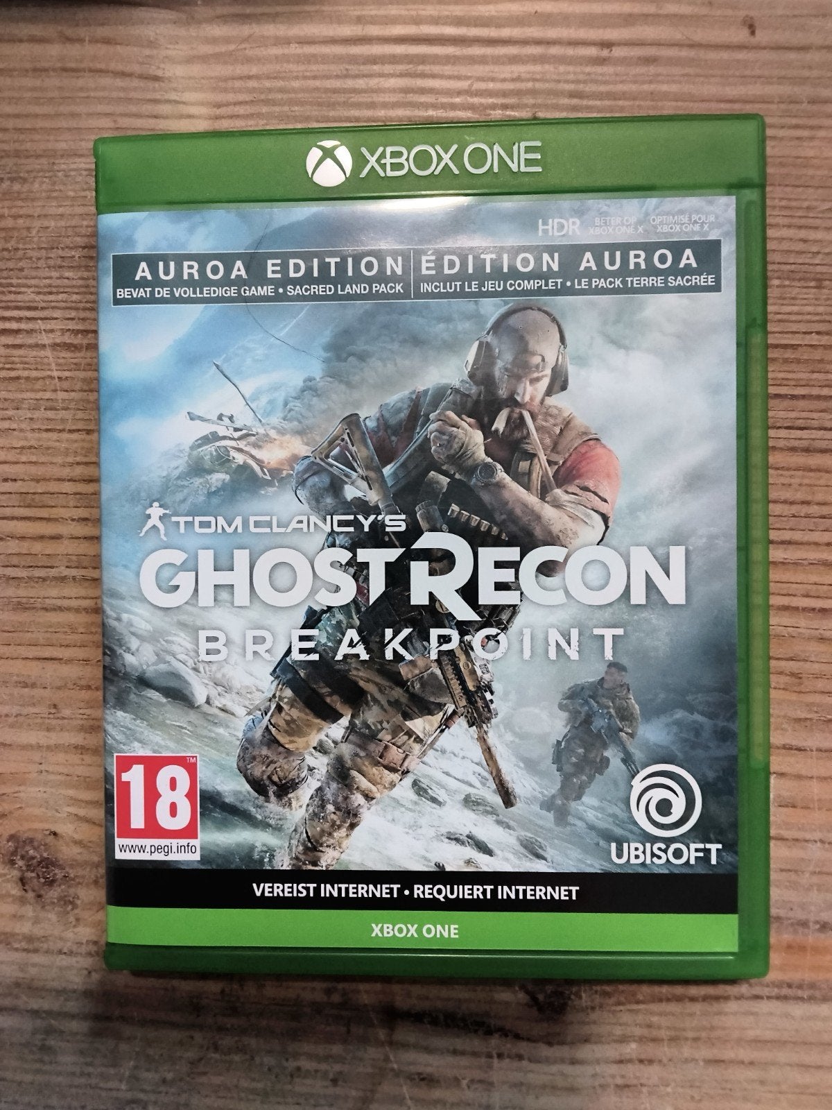 Tom Clancy's Ghost Recon Breakpoint pour Xbox One, Shooter, 1 joueur, À partir de 18 ans, Comme neuf