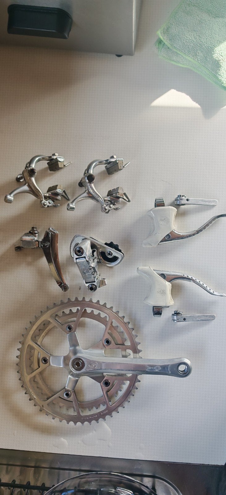 Campagnolo Groupset — Pièces de vélo de route classiques, Enlèvement ou Envoi, Racefiets