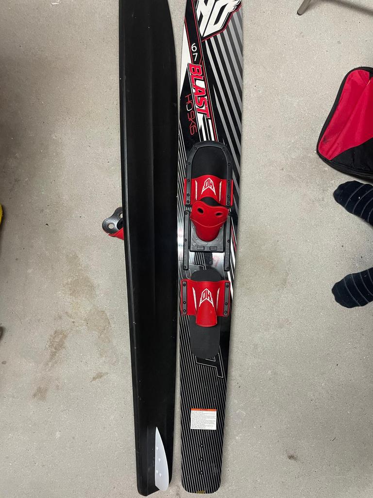 Jobe waterskis combo, Watersport en Boten, Ophalen, Zo goed als nieuw