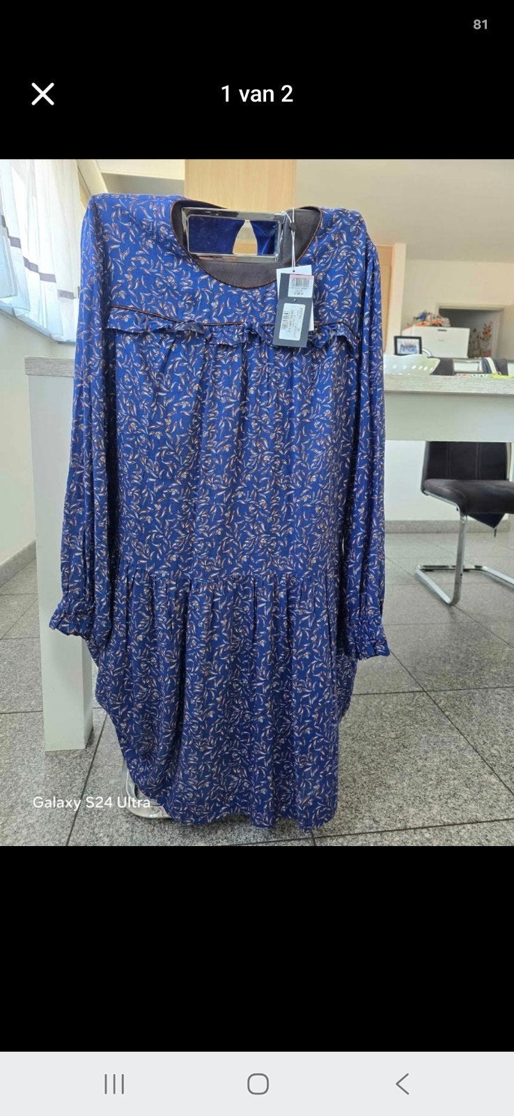SPLINTERNIEUWE Terre Bleue jurk Chloe LM (Maat 42), Kleding | Dames, Jurken, Maat 42/44 (L), Ophalen