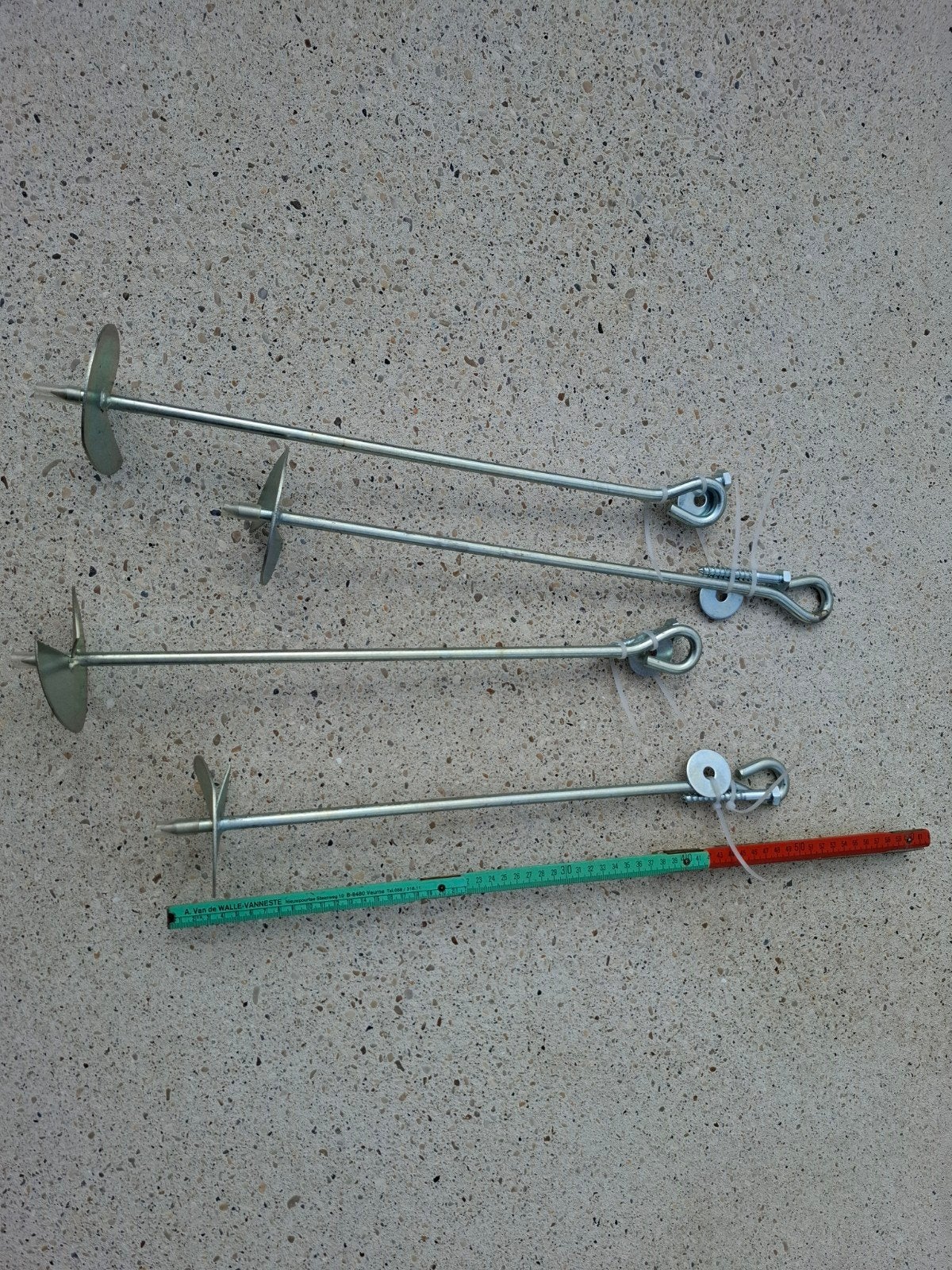 Grondanker - 4 stuks, Ophalen, Nieuw