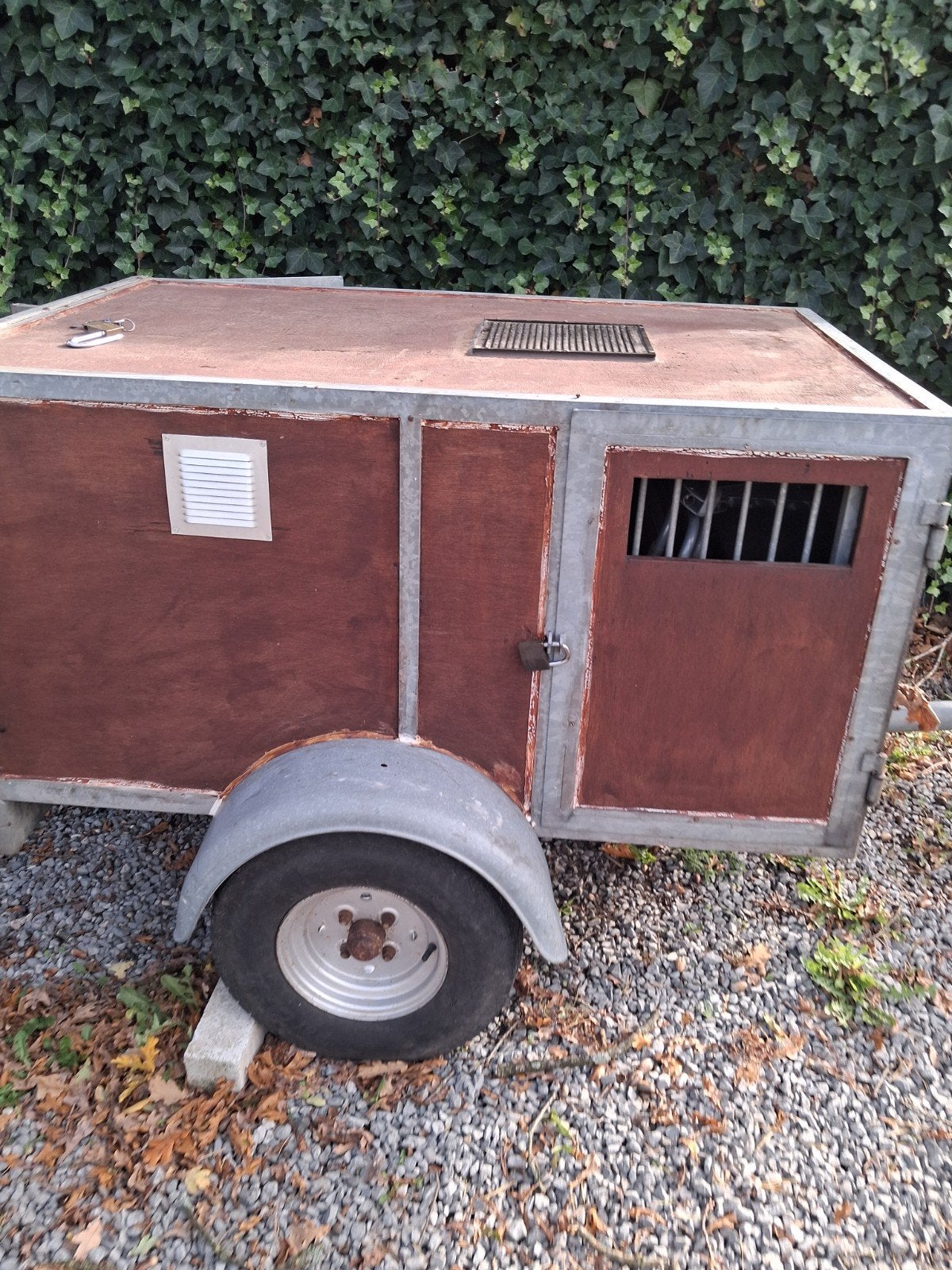 remorque pour chien, Enlèvement