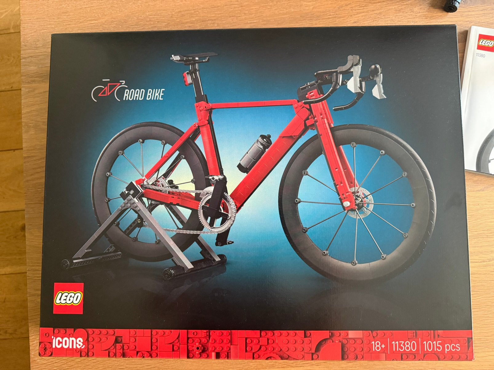 Lego 11380 Icons racefiets, Kinderen en Baby's, Speelgoed | Duplo en Lego, Lego, Ophalen of Verzenden, Zo goed als nieuw, Compleet
