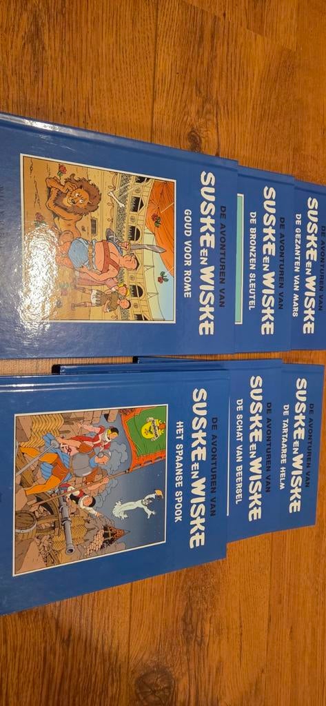 Suske en Wiske blauwe editie, Ophalen