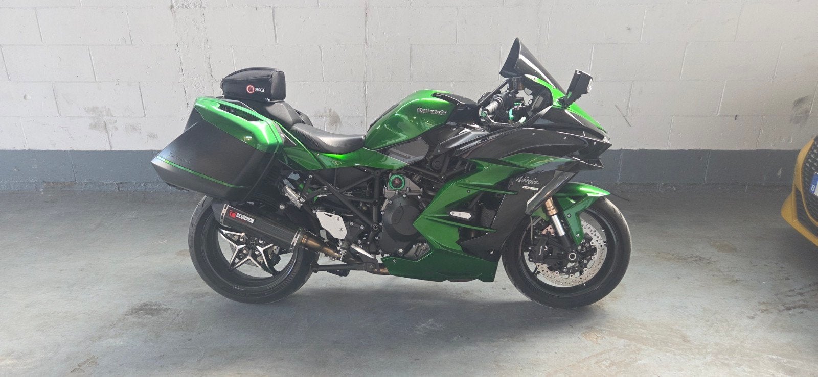 Kawasaki H2 SX SE 2020, Tourisme, Plus de 35 kW, Poignées chauffantes, 4 cylindres