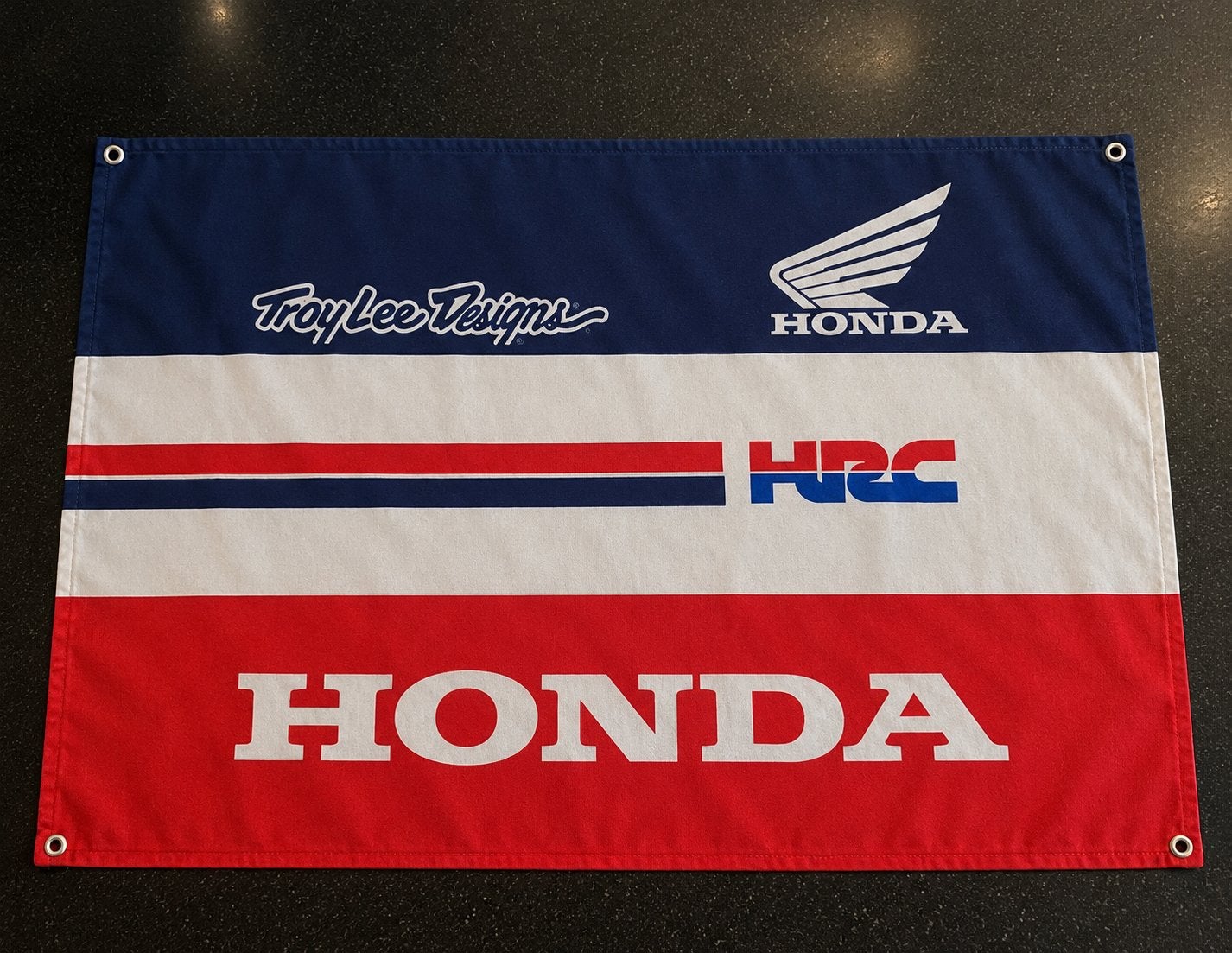 HRC Honda Racing Banner Spandoek, Ophalen of Verzenden, Nieuw