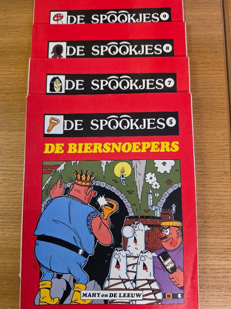 De spookjes, Boeken, Meerdere stripboeken, Ophalen of Verzenden, Gelezen